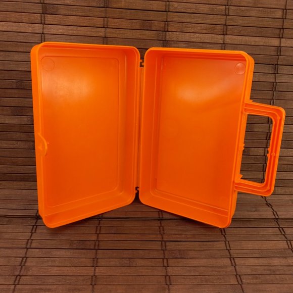 Vintage Disney Whirley Cook'd Up Comics Orange Lunch Box Lion King Timon Pumbaa - Picture 8 of 9